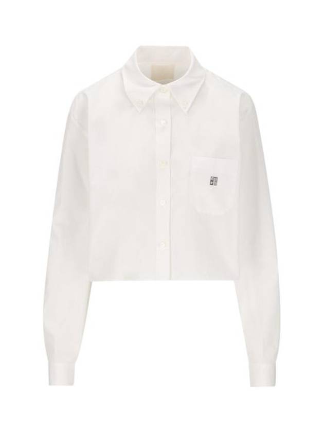 Shirt BW617Y14M6100 P24 WHITE - GIVENCHY - BALAAN 1