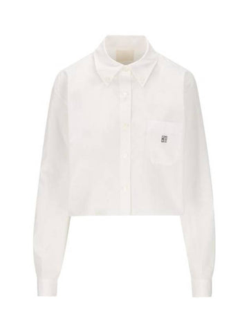 Shirt BW617Y14M6100 P24 WHITE - GIVENCHY - BALAAN 1