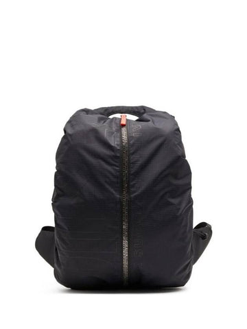 Zipper Ripstop Backpack Black - DIESEL - BALAAN 1