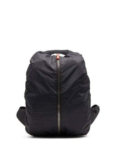 Zipper Ripstop Backpack Black - DIESEL - BALAAN 1