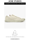 Vintage Canvas Low Top Sneakers White - ACNE STUDIOS - BALAAN 3