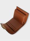 Triomphe Small Half Wallet Tan - CELINE - BALAAN 5