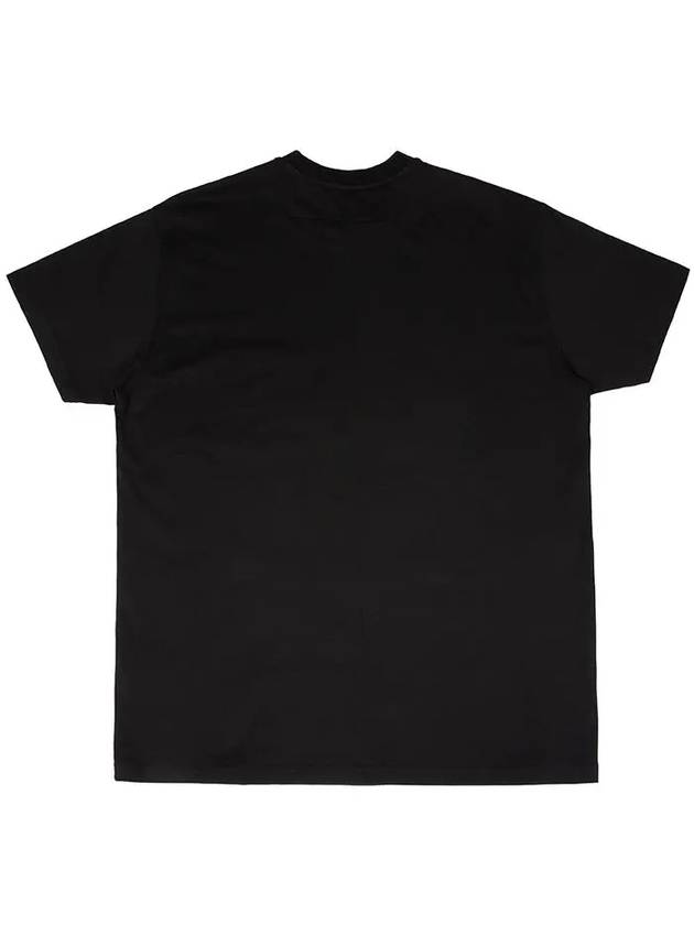 Jesus Leather Pocket Short Sleeve T-Shirt Black - GIVENCHY - BALAAN 7