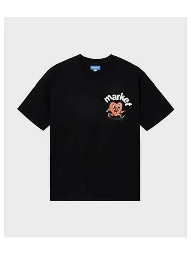 M FRAGILE T SHIRT BLACK - MARKET - BALAAN 1