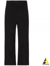 Men's Corduroy Straight Pants Black - THOM BROWNE - BALAAN 2