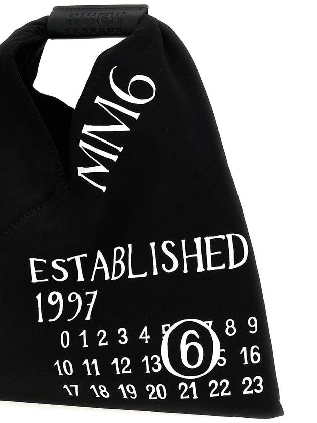 MM6 Logo Printing Tote Bag Black - MAISON MARGIELA - BALAAN 4