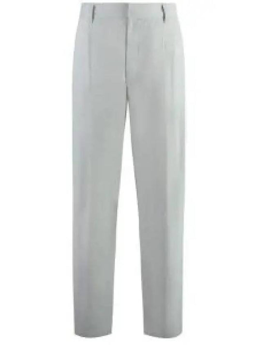 Cotton & Silk Pants WITH FRONTAL PINCES 780540V3YS05209 B0651127762 - BOTTEGA VENETA - BALAAN 2