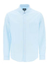 Edouard Long Sleeve Shirt Blue - A.P.C. - BALAAN 1