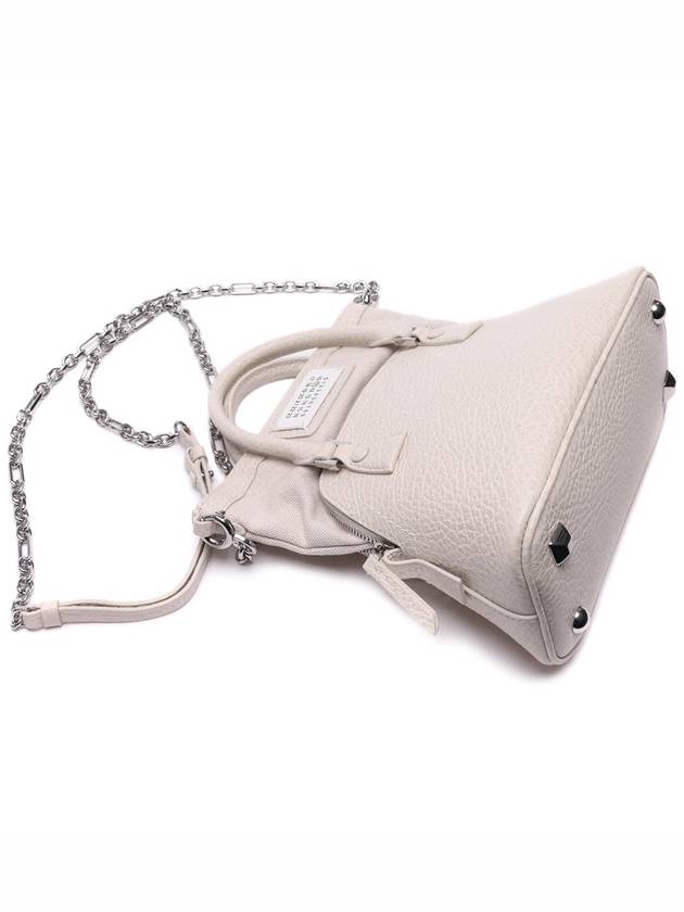 5AC Classique Micro Tote Bag Light Grey - MAISON MARGIELA - BALAAN 6