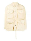 Multi Cargo Pocket Shirt Jacket Beige - SUNNEI - BALAAN 2