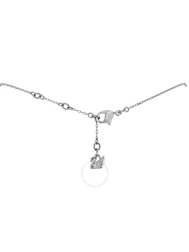 Constella Pendant Rhodium Plated Necklace Silver - SWAROVSKI - BALAAN 4