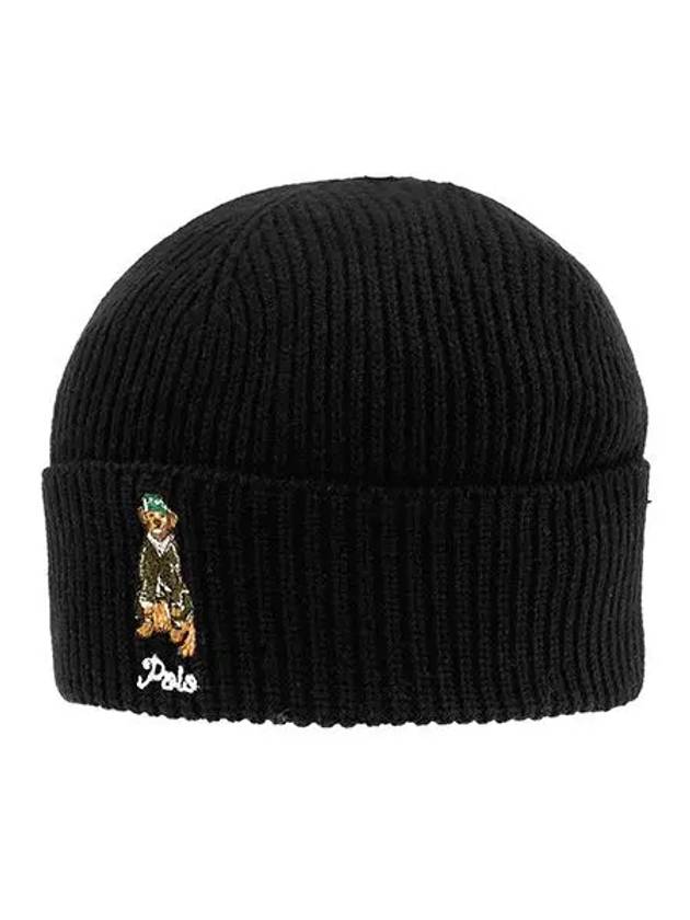 PC1382 001 Preppy Golden Retriever Beanie Hat - POLO RALPH LAUREN - BALAAN 4