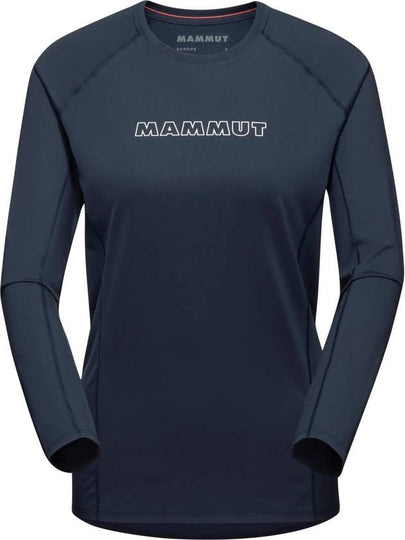 Selun FL Logo Long Sleeve T-shirt Navy - MAMMUT - BALAAN 2