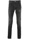 Distressed finish denim jeans VH1MG00 - BALMAIN - BALAAN 1