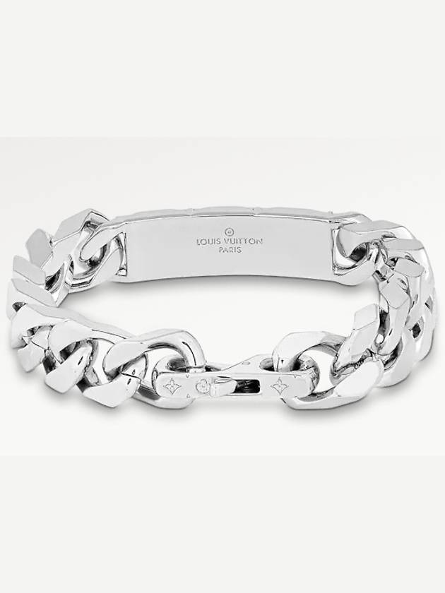 Monogram Chain Bracelet Silver - LOUIS VUITTON - BALAAN 3