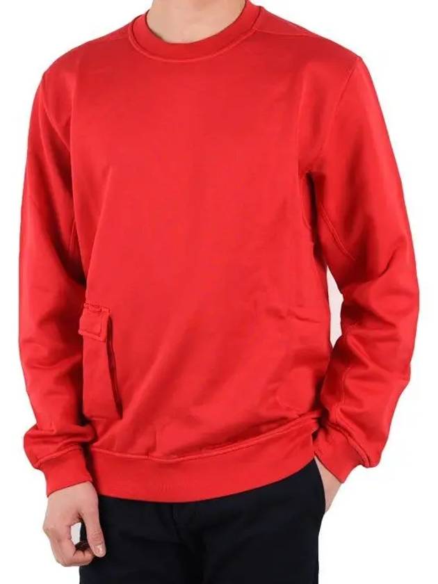 Shadow Project Pocket Sweatshirt Red - STONE ISLAND - BALAAN 2