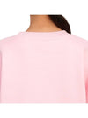 Flowers Comfort Sweatshirt Pink - MAISON KITSUNE - BALAAN 8