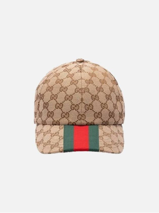 Original GG Base Ball Cap Beige Ebony - GUCCI - BALAAN 2