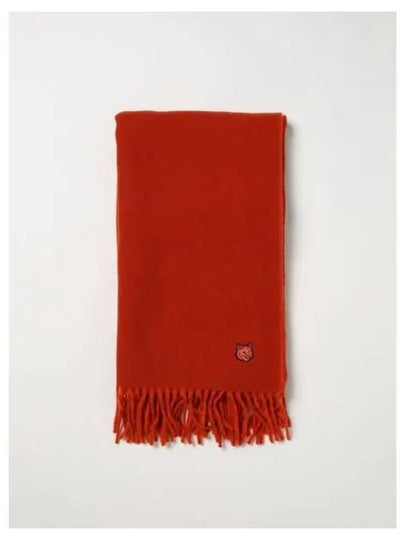 Bold Fox Head Patch Muffler Red - MAISON KITSUNE - BALAAN 2