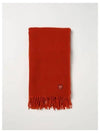 Bold Fox Head Patch Muffler Red - MAISON KITSUNE - BALAAN 2