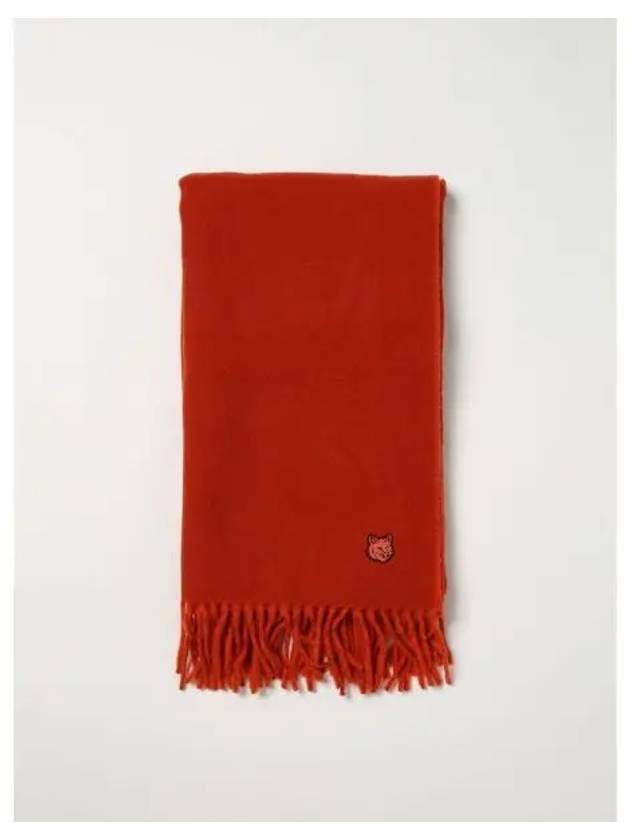 Bold Fox Head Patch Muffler Red - MAISON KITSUNE - BALAAN 2