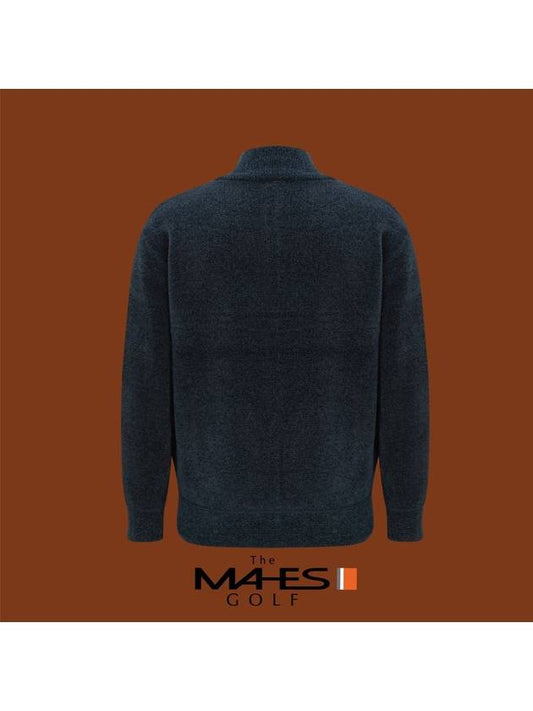 Windbreaker Jacket Jumper Navy Orange Label Homme Warm Stretch Jacket GJ10151 - MAHES - BALAAN 2