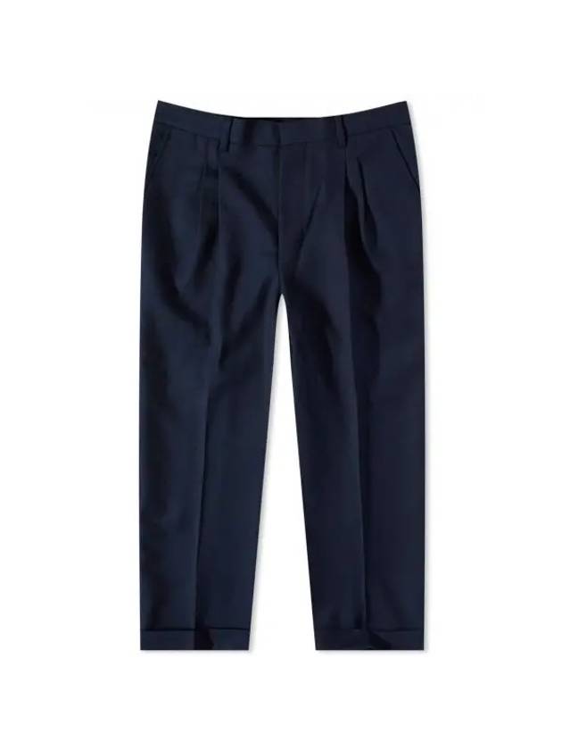 Carat Fit Straight Pants Nautic Blue - AMI - BALAAN 1