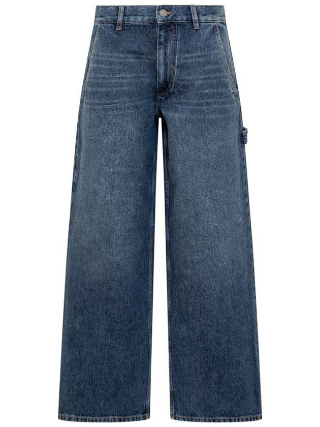 Solene Wide Jean Blue - ISABEL MARANT ETOILE - BALAAN 2