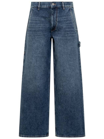 Solene Wide Jean Blue - ISABEL MARANT ETOILE - BALAAN 2