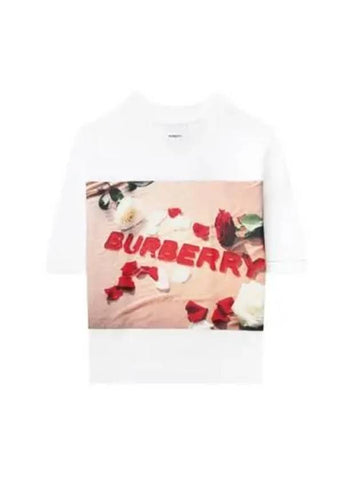 Kids Girls Confectionery Logo T Shirt 8036910 - BURBERRY - BALAAN 1