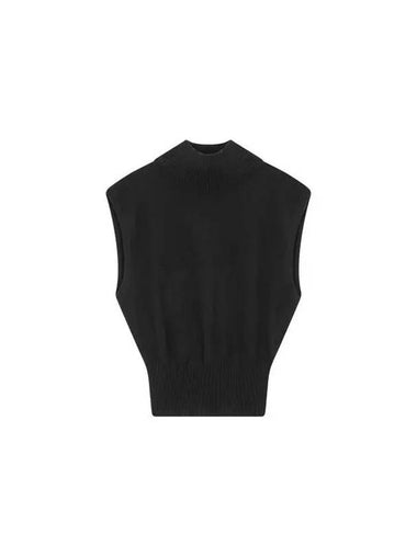 Wearing cashmere turtleneck knit top black 271513 - REFORMATION - BALAAN 1