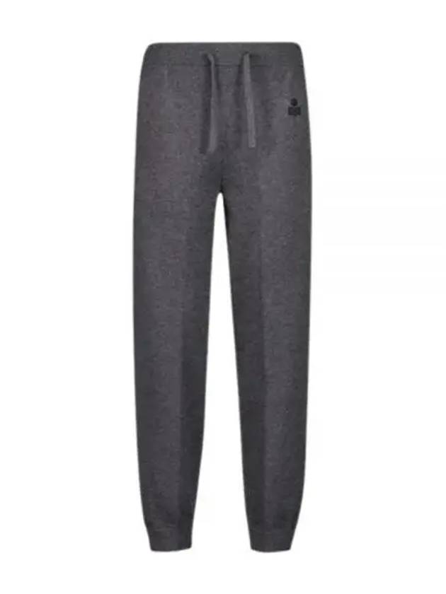 Kira Logo Track Pants Charcoal - ISABEL MARANT - BALAAN 2