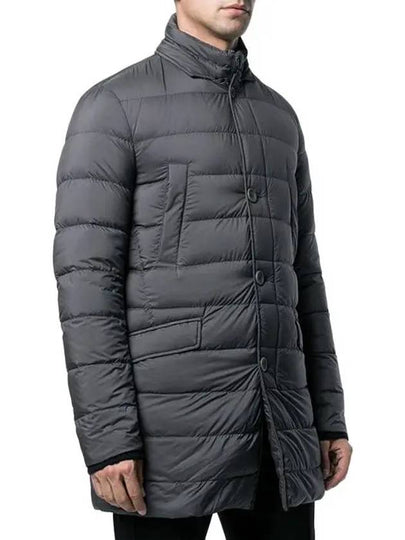 Quilted Straight Fit Padding Dark Grey - HERNO - BALAAN 2