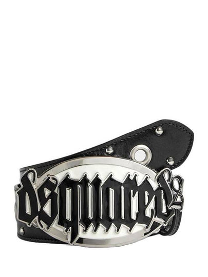 Gothic Logo Leather Belt BEW0406015000012124 B0711003144 - DSQUARED2 - BALAAN 2