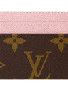 LV Charm Monogram Card Wallet Brown Pink - LOUIS VUITTON - BALAAN 6