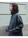 Francis Winter Wool Coat Charcoal - LETTER FROM MOON - BALAAN 5