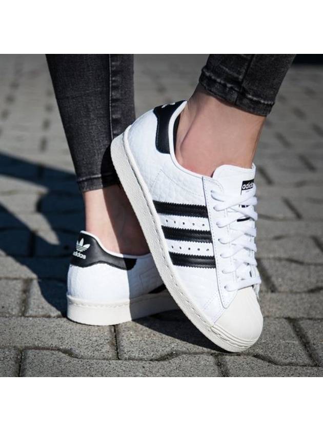 01S76416OriginalSuperstar 80SVampire White Black - ADIDAS - BALAAN 8