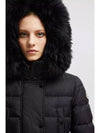 Chloe long hooded jacket padded black KHLOE J20931C000235968E999 - MONCLER - BALAAN 9