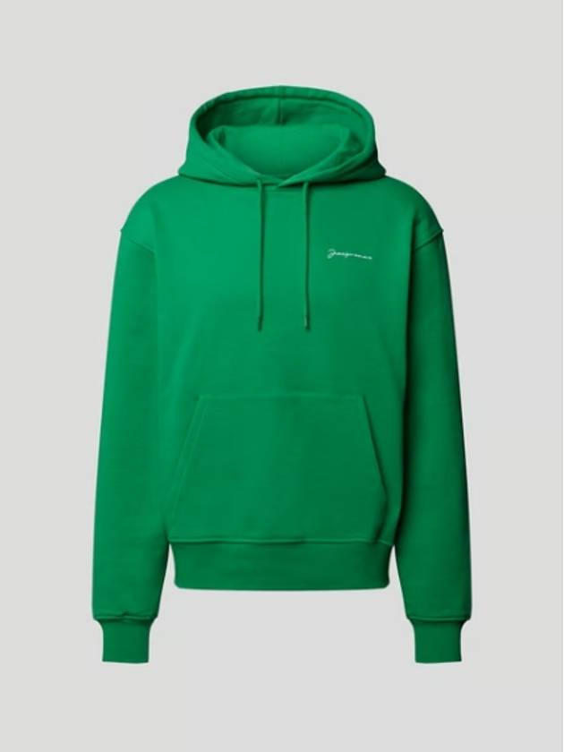 Men's Logo Hood Green 216js300 2210 - JACQUEMUS - BALAAN 1