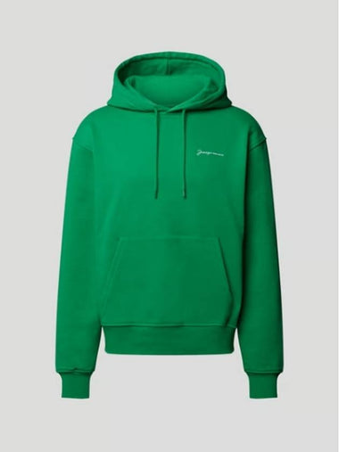 Men's Logo Hood Green 216js300 2210 - JACQUEMUS - BALAAN 1