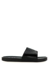 Velcro Slide Flat Slippers Black - GIVENCHY - BALAAN 2