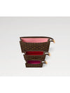 Trio Toilet Monogram Coated Canvas Pouch Bag Brown - LOUIS VUITTON - BALAAN 3