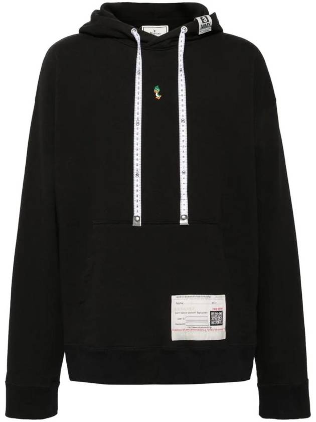 Duck Embroidery Hoodie Black - MAISON MIHARA YASUHIRO - BALAAN 1