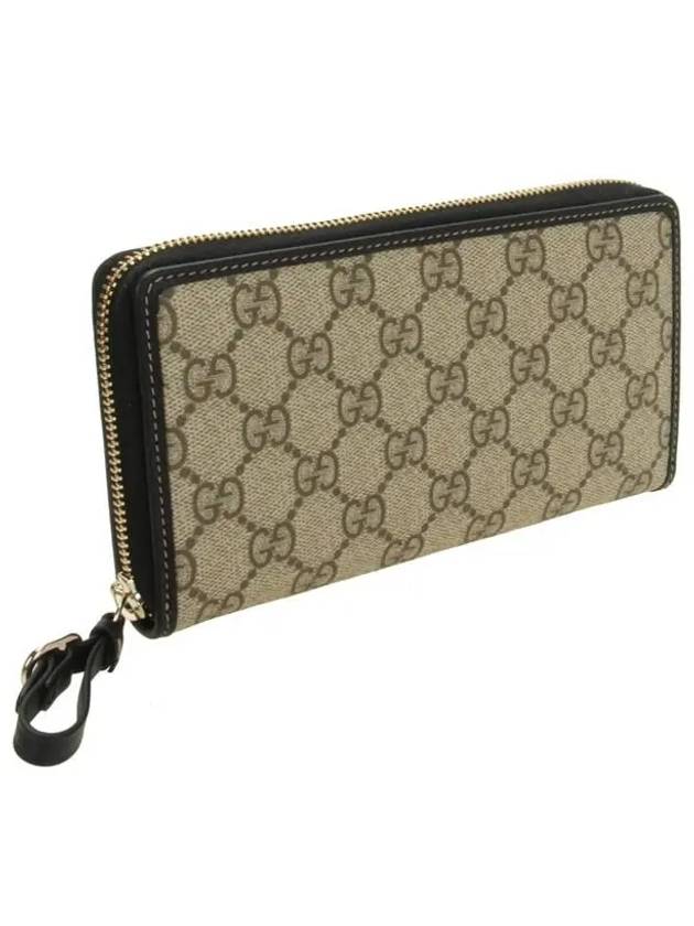 GG Supreme Canvas Long Wallet Beige Brown - GUCCI - BALAAN 3