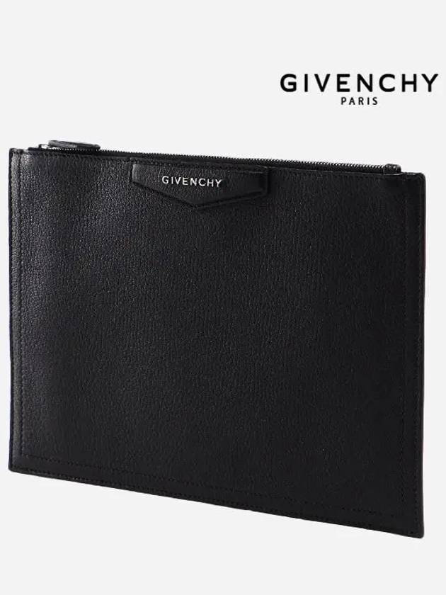 Antigona Medium Clutch Bag Black - GIVENCHY - BALAAN 5