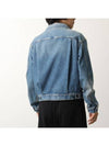 Four Stitch Denim Jacket Blue - MAISON MARGIELA - BALAAN 3