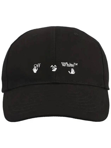 logo base ball cap black - OFF WHITE - BALAAN 1