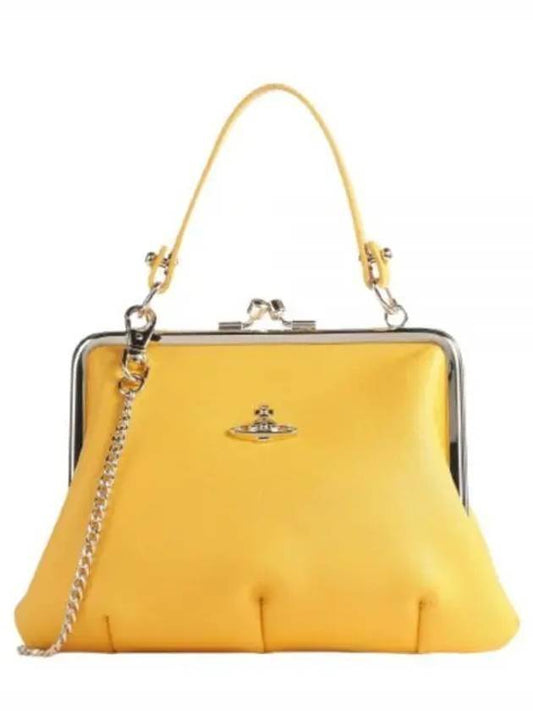 Granny Frame Tote Bag Yellow - VIVIENNE WESTWOOD - BALAAN 1