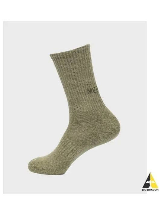 MERRELL UNISEX Life Color Longwood Socks LIGHT KHAKI - MERRYMOTIVE - BALAAN 1