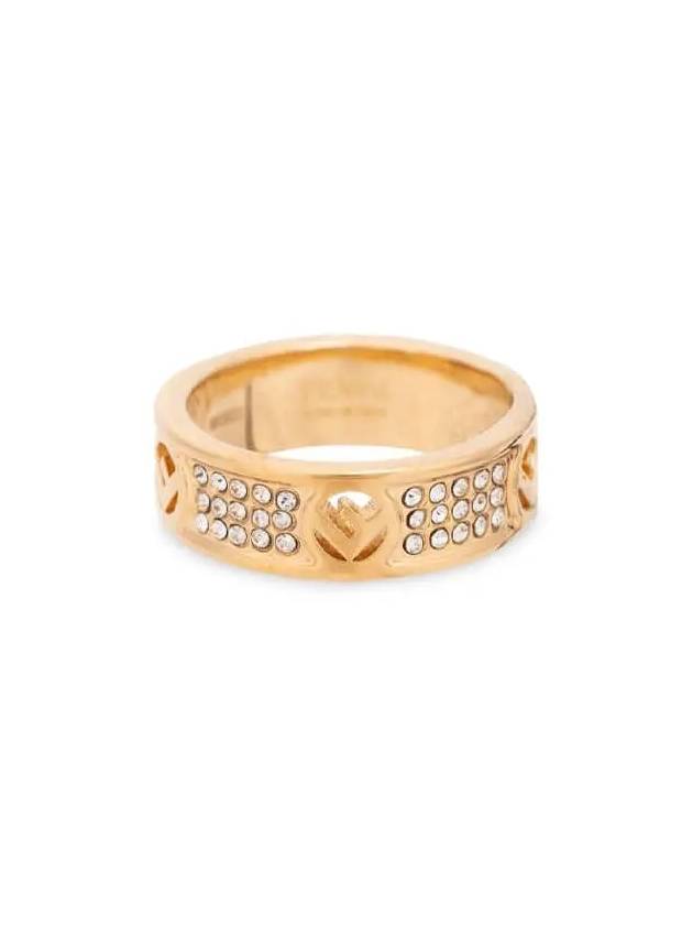 F is crystal ring gold - FENDI - 2